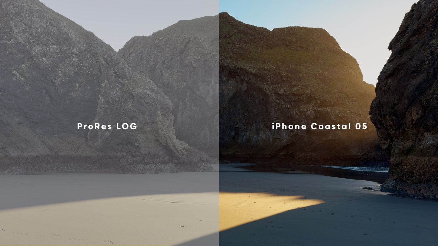 COASTAL LUTS - LOG - IPHONE 15 PRO/MAX